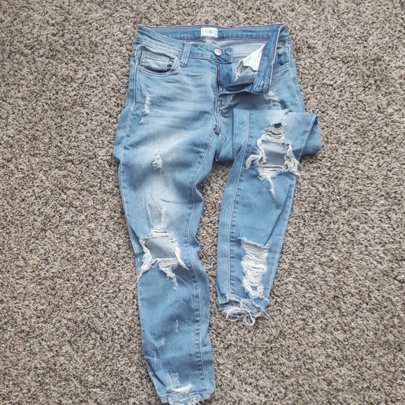 Busted knee denim - Picture 1 of 3